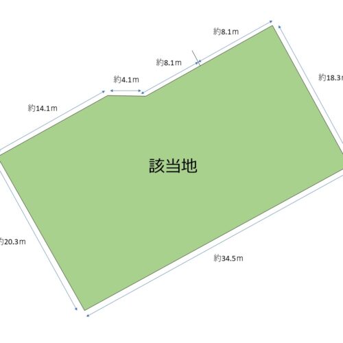 熊本県熊本市東区長嶺南1丁目 売地